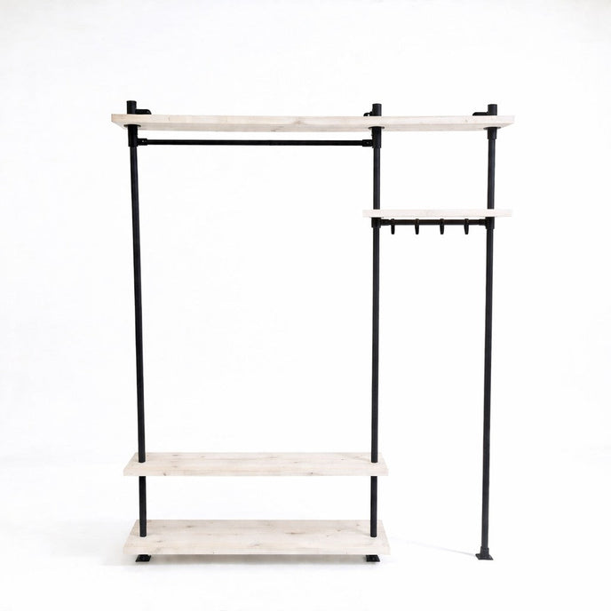 Kapstok zwart metaal Design