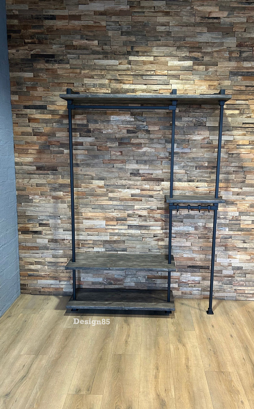 Kapstok Zwart Metaal Design