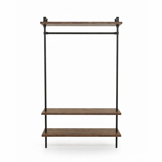 Kapstok zwart metaal Hangers