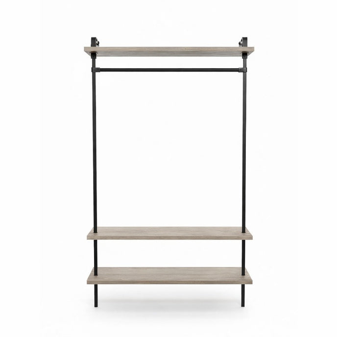 Kapstok zwart metaal Hangers