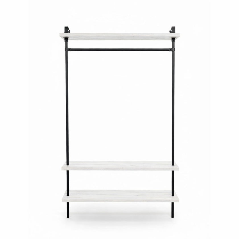 Kapstok zwart metaal Hangers