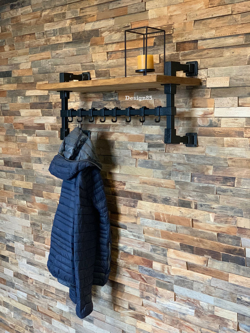 Kapstok Zwart Metaal Lus