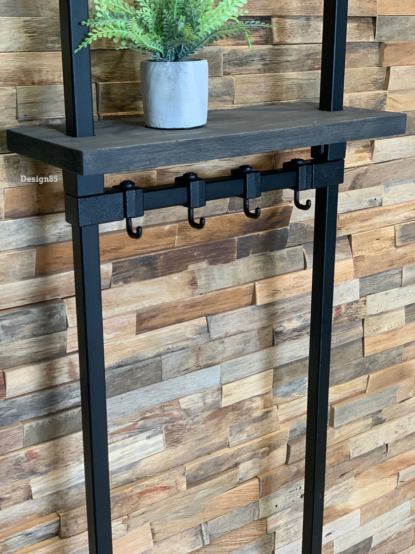 Kapstok Zwart Metaal Sprankel