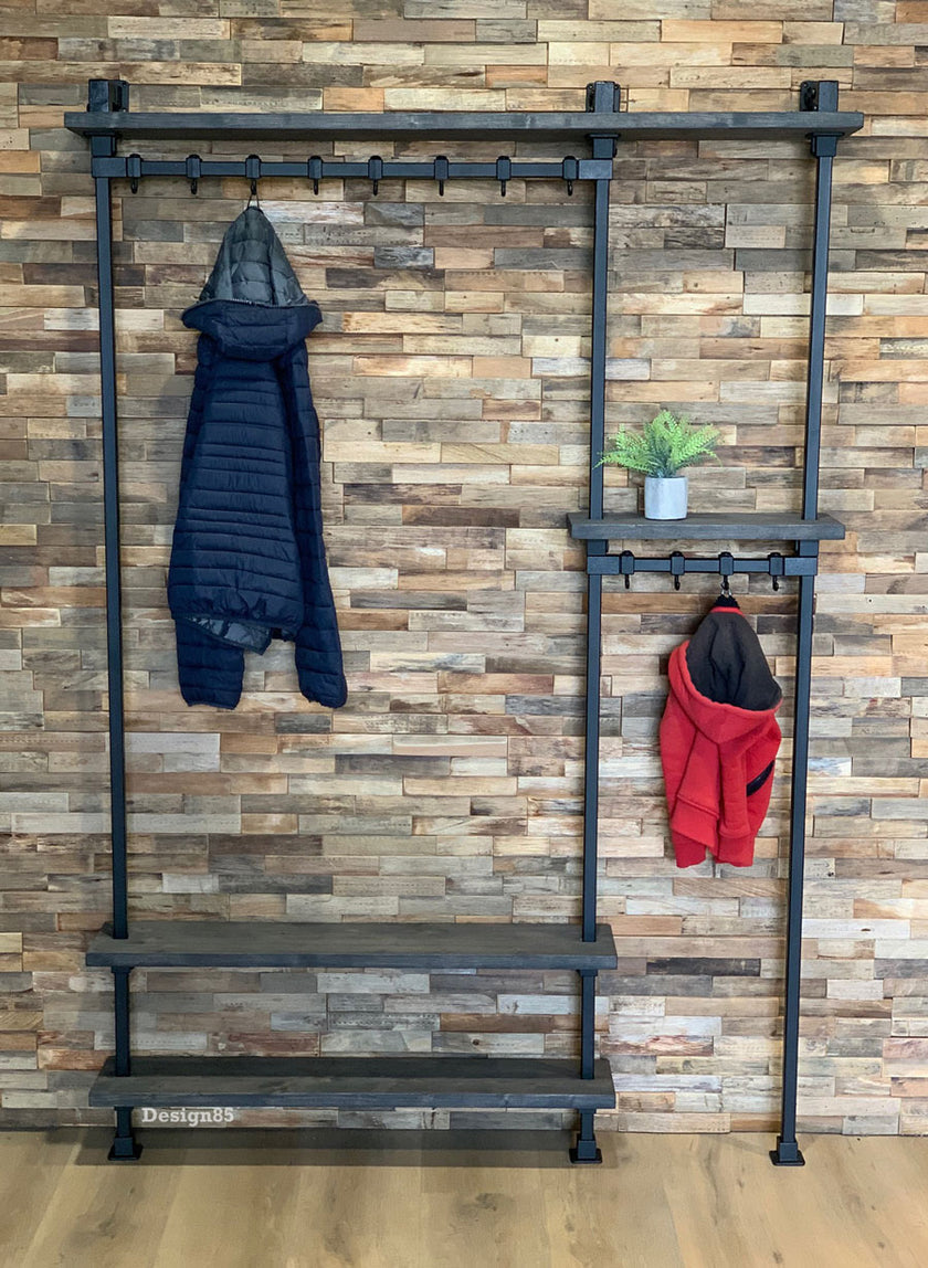 Kapstok Zwart Metaal Sprankel