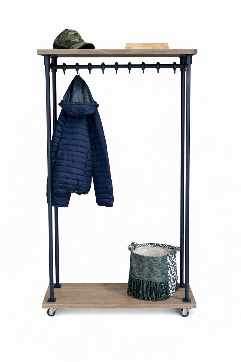 Innotic Kapstok standaard met schoen en afneembare 16 haken Innotic Kapstok standaard met schoen en afneembare 16 haken