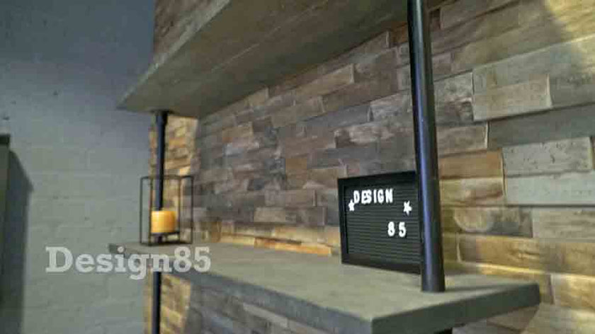 Kledingrek Muur Stijl