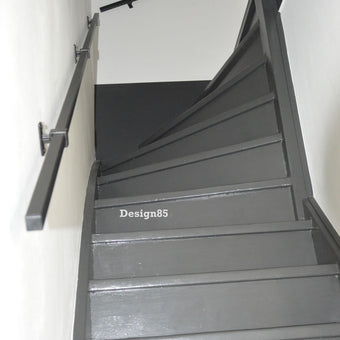 Stalen Trapleuning Zwart