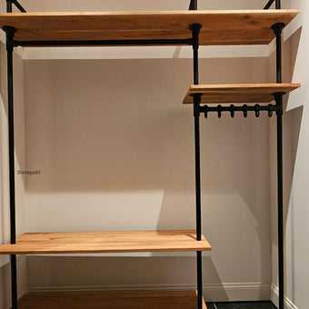 Steigerbuis Kapstok Eikenhout