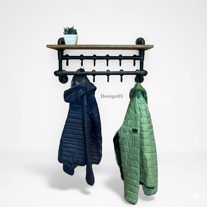 Steigerbuis kapstok Eikenplank