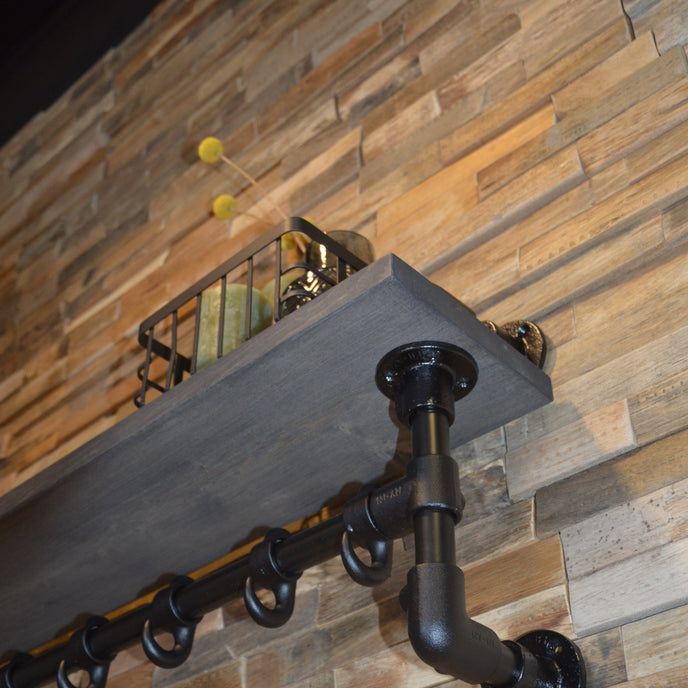 Steigerbuis Kapstok Wand