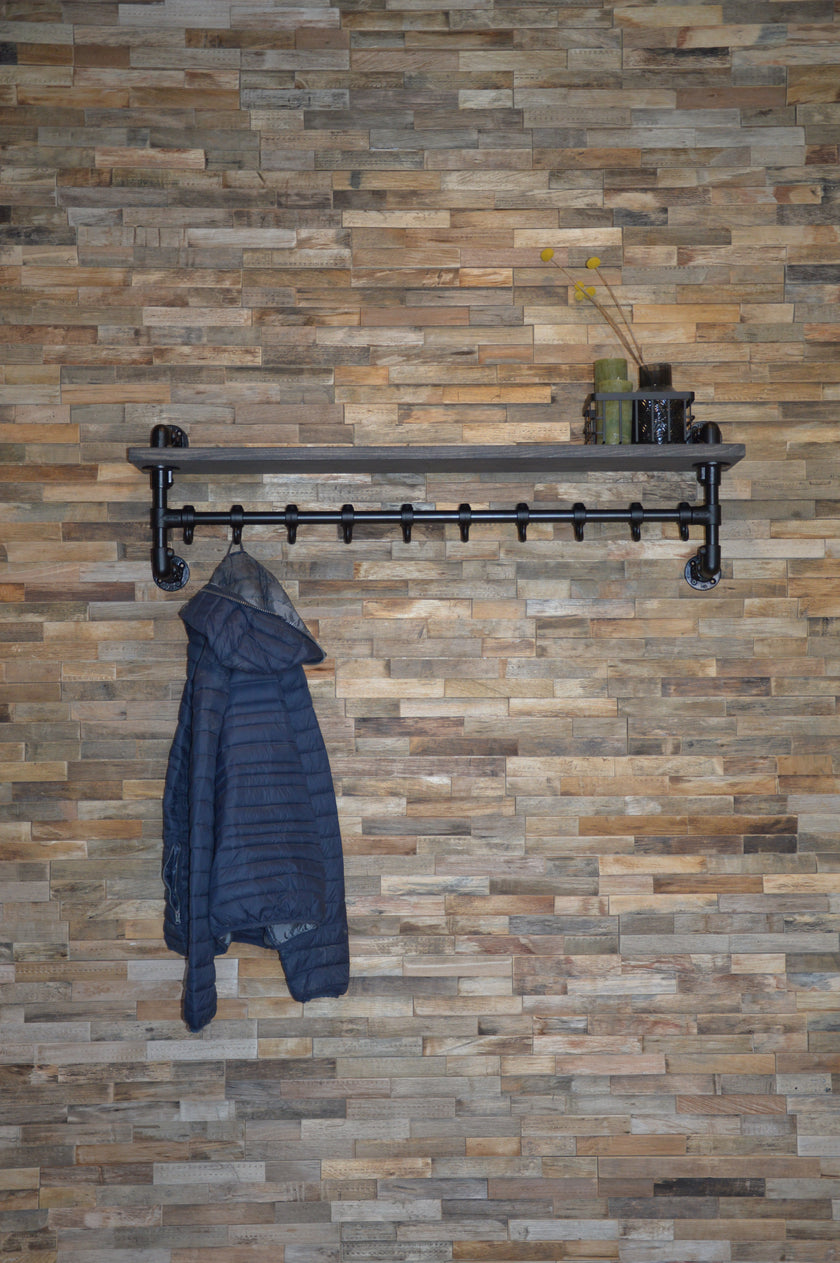 Steigerbuis Kapstok Wand