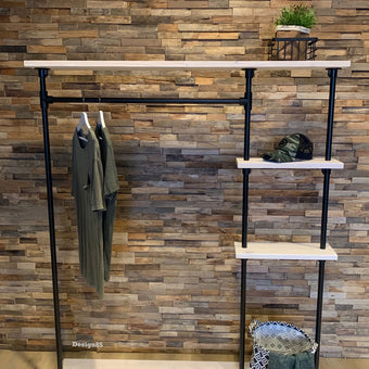 Steigerbuis Kledingrek Deluxe