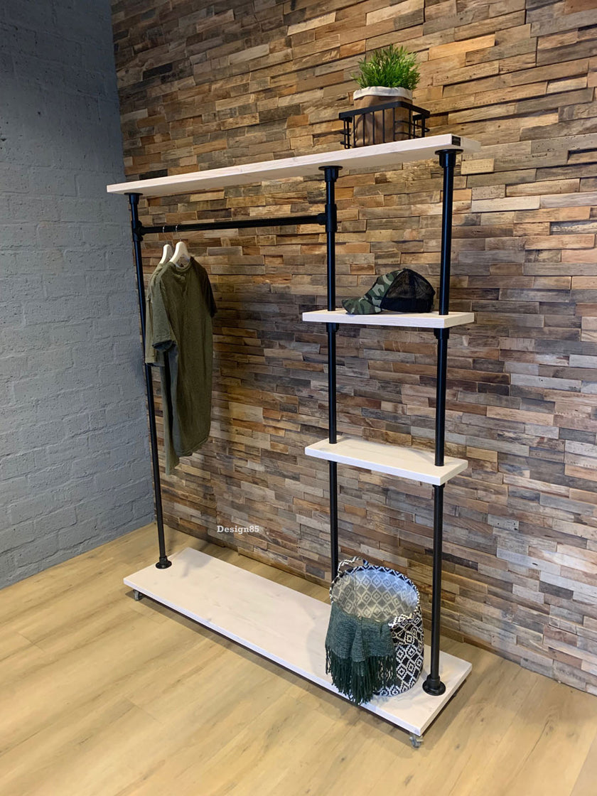 Steigerbuis Kledingrek Deluxe