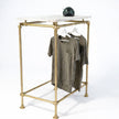 Steigerbuis kledingrek Goud