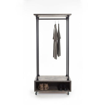 Steigerbuis kledingrek Pronk